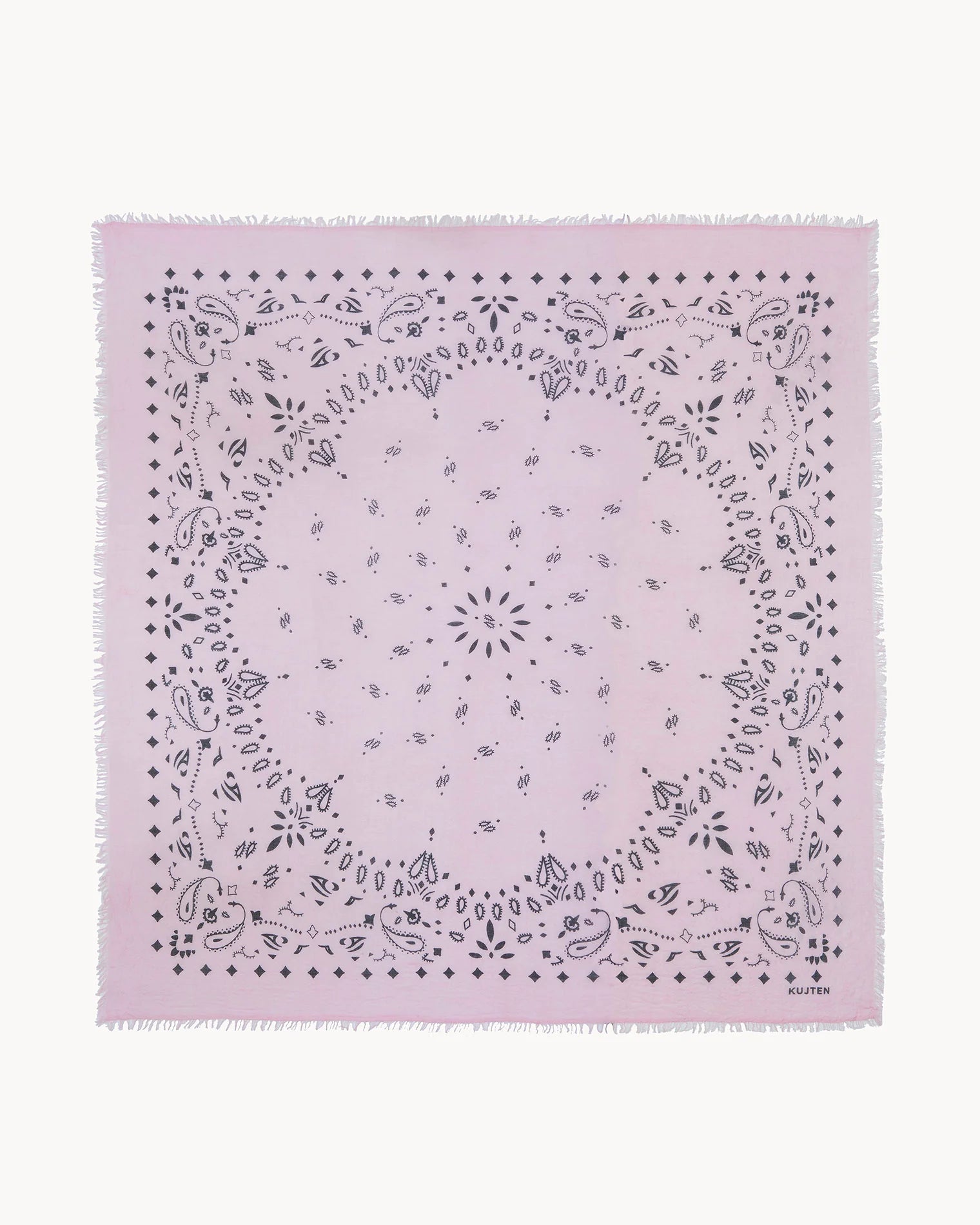 KUJTEN EXTRA LARGE BANDANA EFFY BUBBLE PINK