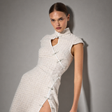 ASIAN DRESS ECRU