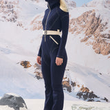 LIQUIDE SKI SUIT NAVY BLUE