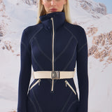 LIQUIDE SKI SUIT NAVY BLUE