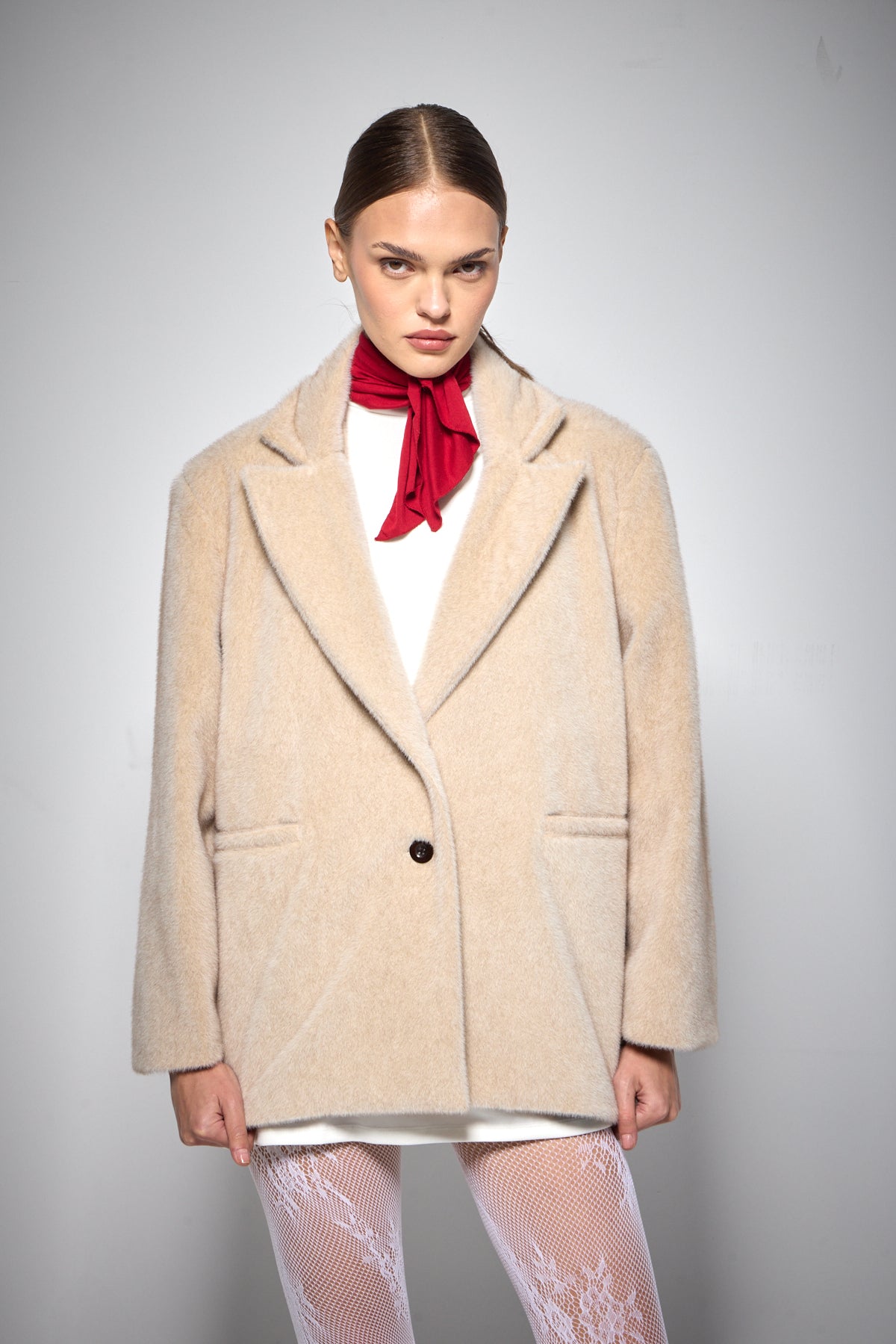 BLAZER KABAN BEJ