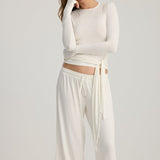 CLEO SET TROUSER ECRU