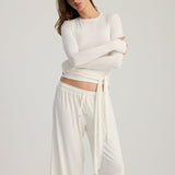CLEO SET TROUSER ECRU