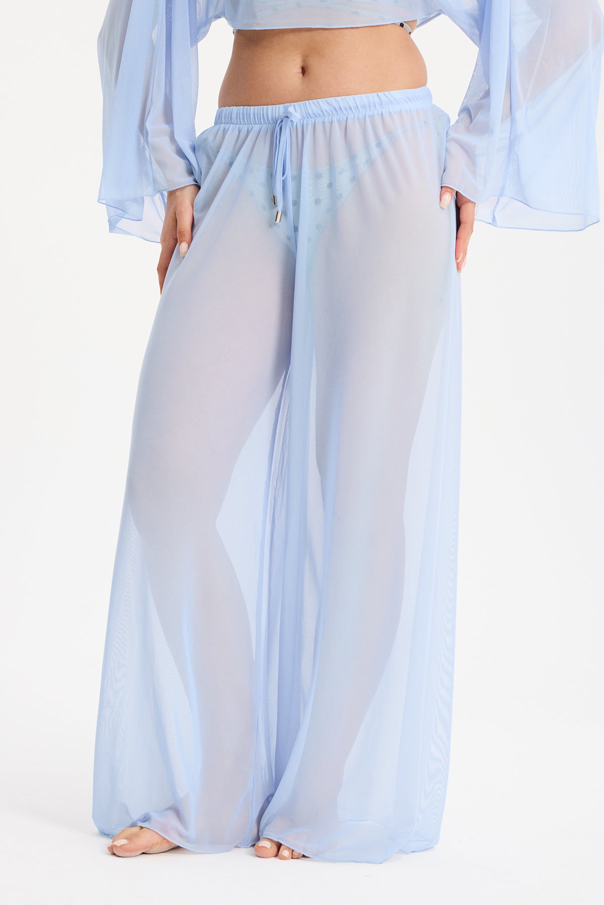 BELLA PAREO BOTTOM BLUE