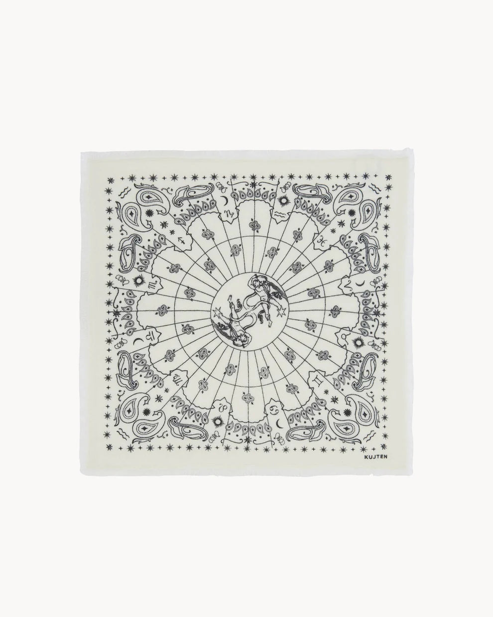 KUJTEN SMALL BANDANA HACHI SIGN AQUARIUS