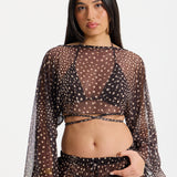BELLA PAREO SET DEER PRINT