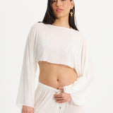 BELLA PAREO SET ECRU
