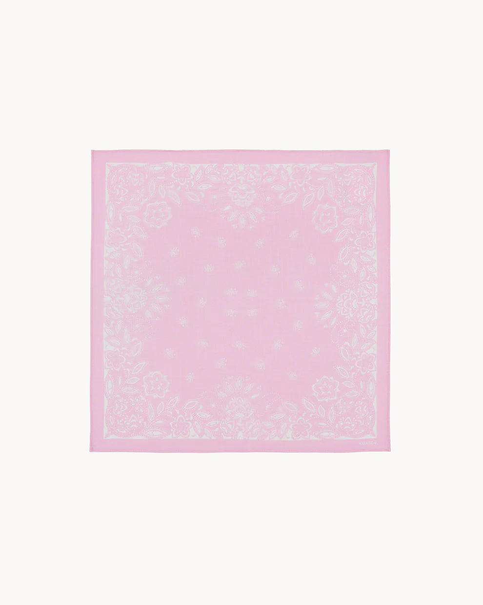 KUJTEN SMALL BANDANA HELI CANDY PINK