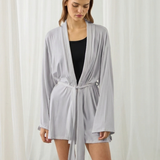 CHLOE KIMONO DRESS SILVER