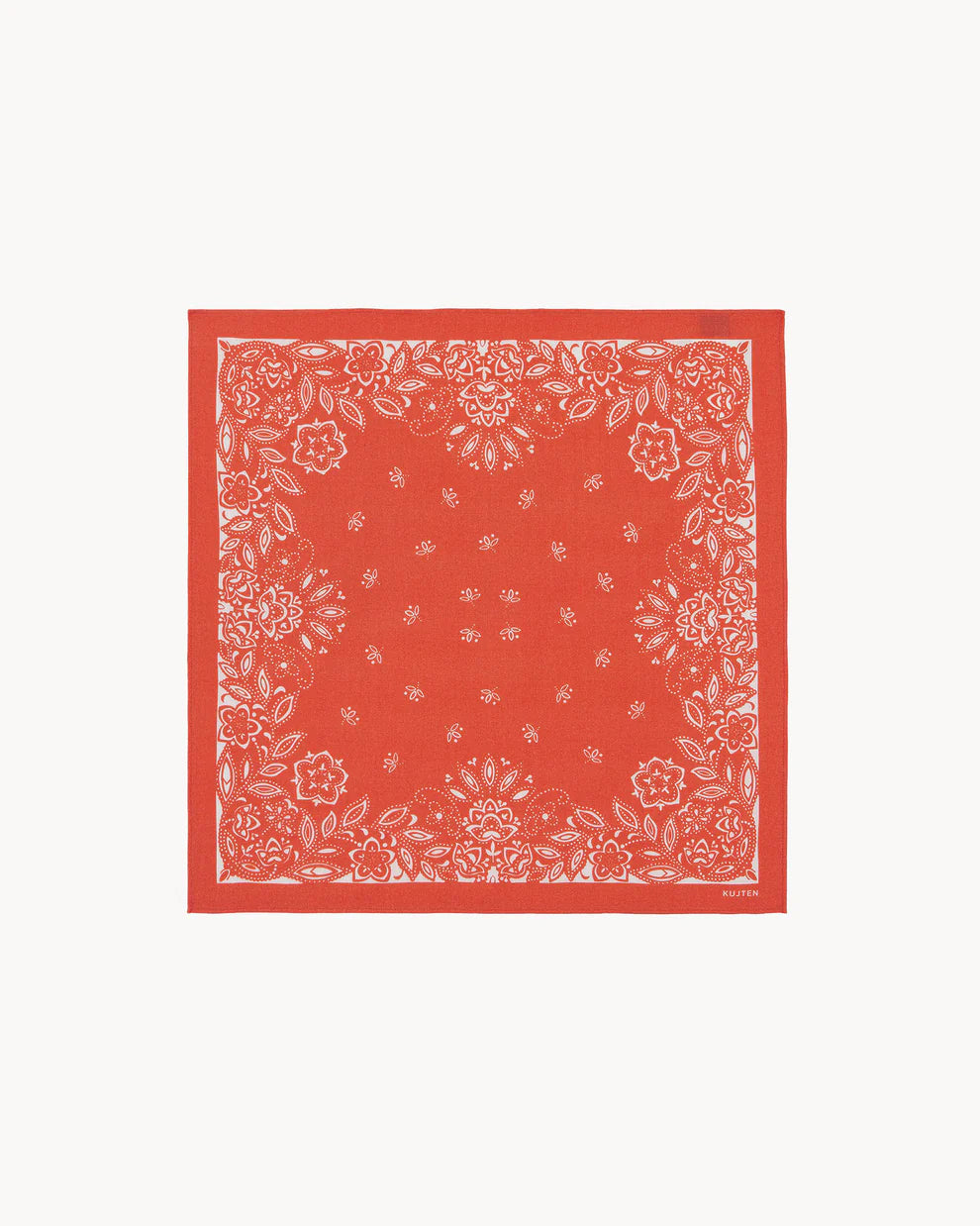 KUJTEN SMALL BANDANA HELI HIBISCUS ORANGE