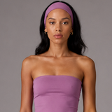 STRAPLESS TOP LILAC