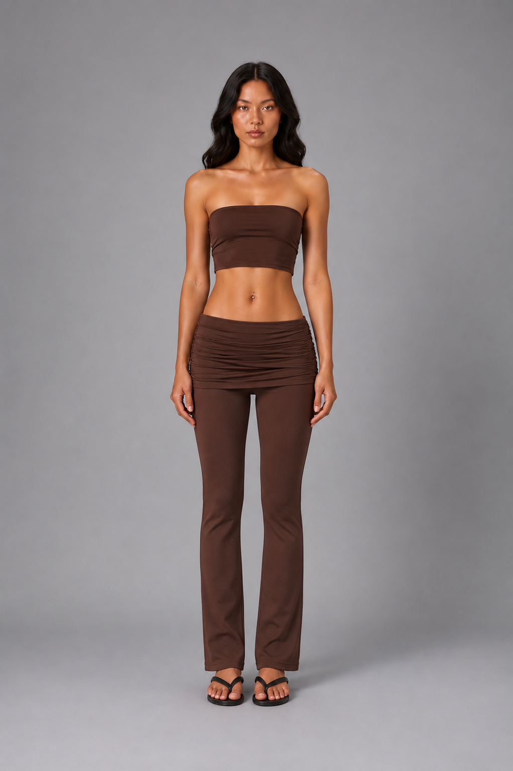 KIA LEGGINGS BROWN