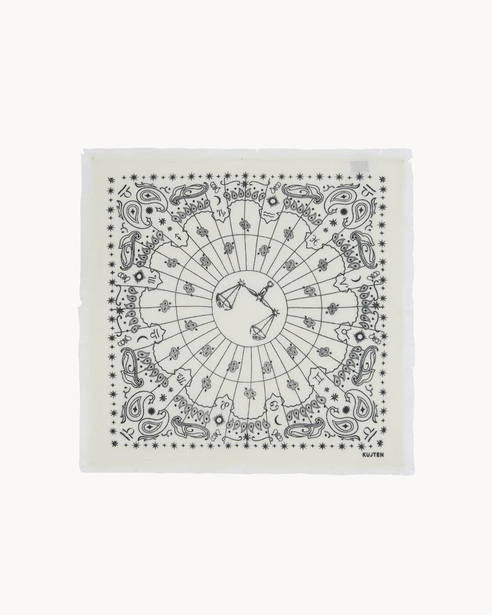 KUJTEN SMALL BANDANA HACHI SIGN LIBRA