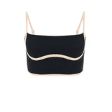 Liquide - Siyah Tenis Bralet