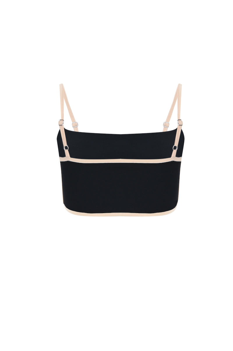 Liquide - Siyah Tenis Bralet