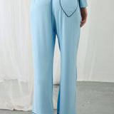 AMOUR HEART PYJAMAS BLUE
