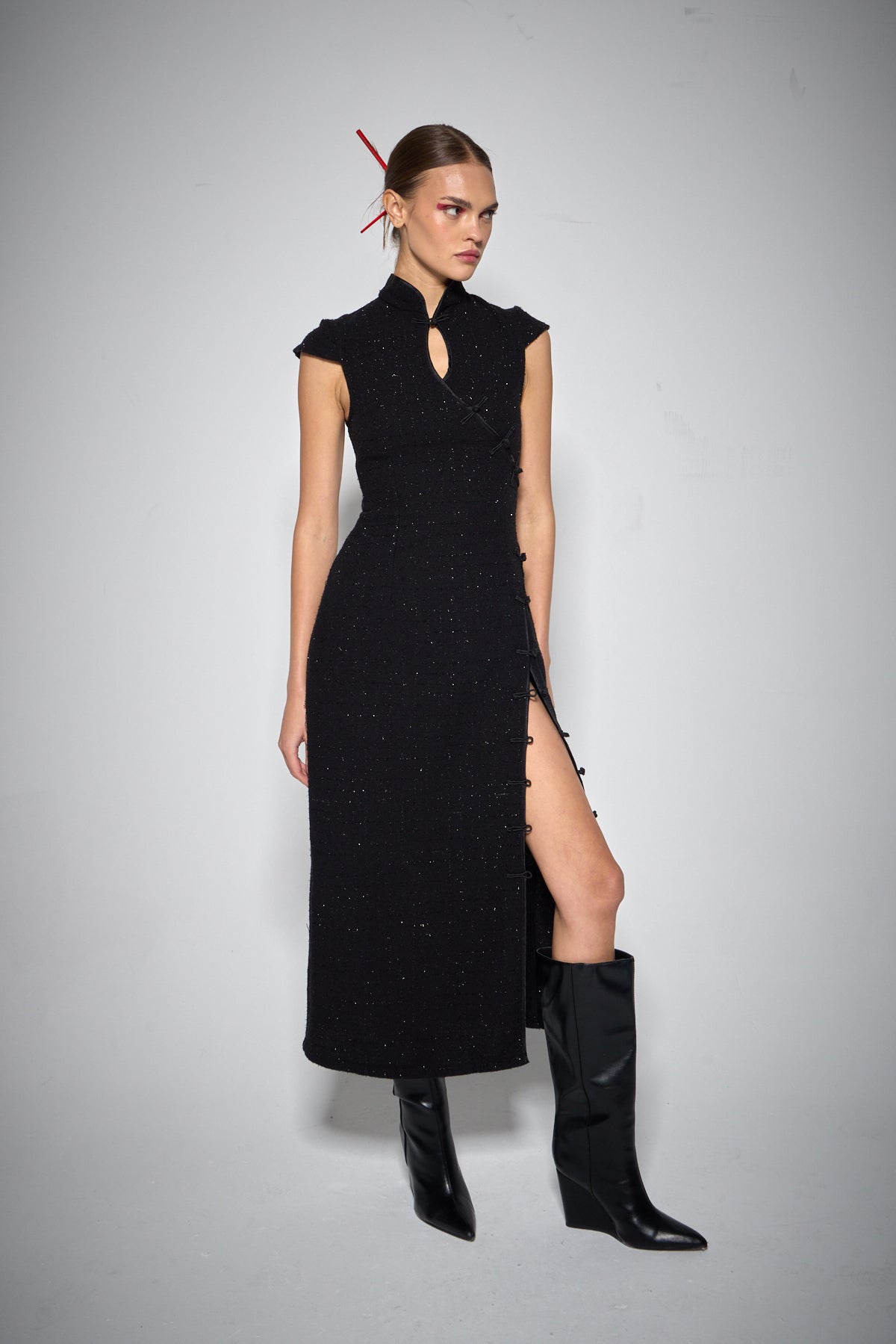 ASIAN DRESS BLACK