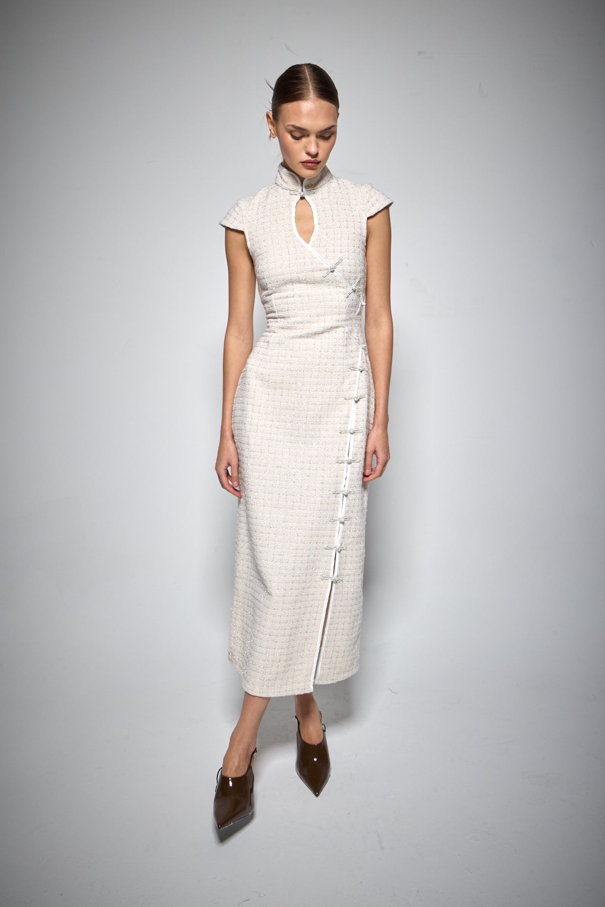 ASIAN DRESS ECRU