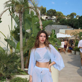 BELLA PAREO SET BLUE