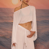 BELLA PAREO SET ECRU