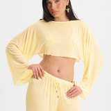 BELLA PAREO SET BUTTER YELLOW
