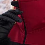 LIQUIDE SKI SUIT BLACK&RED