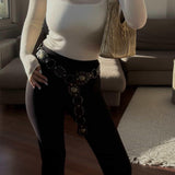 SQUARE COLLAR BLOUSE YELLOW