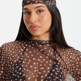 DEER PRINT BANDANA