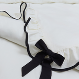 LIQUIDE DUVET COVER ECRU
