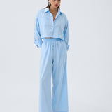 EASE PANTS BLUE