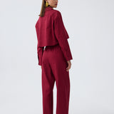 EASE PANTS BORDEAUX