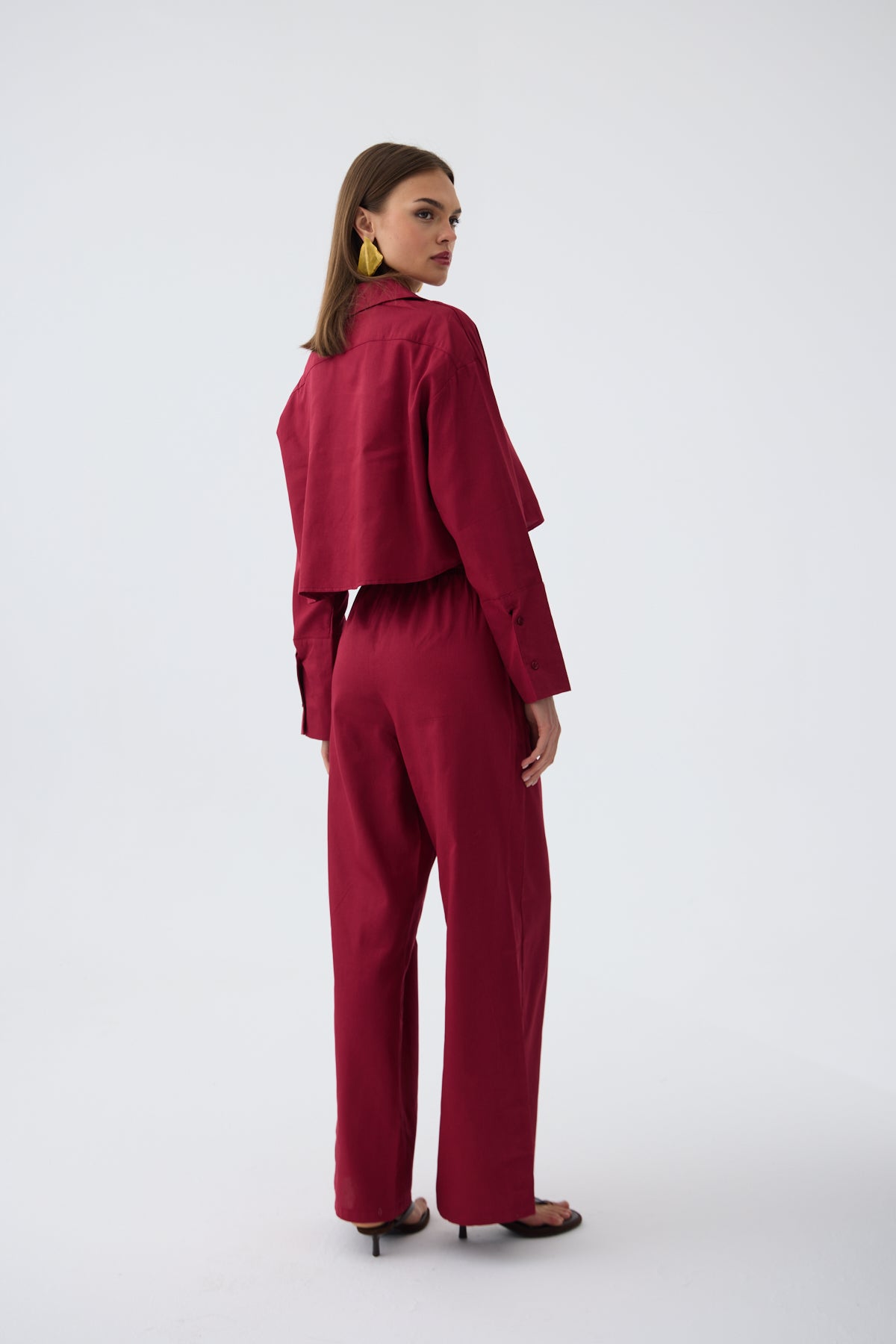 EASE PANTS BORDEAUX