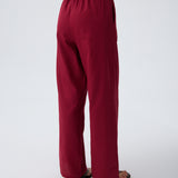 EASE PANTS BORDEAUX