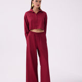 EASE PANTS BORDEAUX