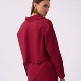 EASE SHIRT BORDEAUX