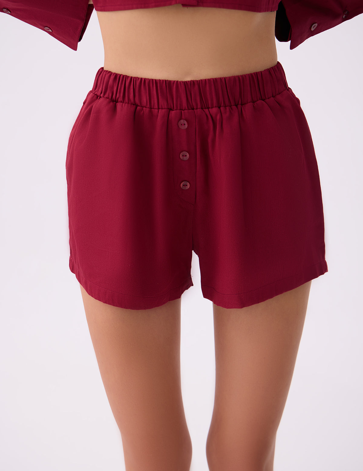 EASE SHORT BORDEAUX