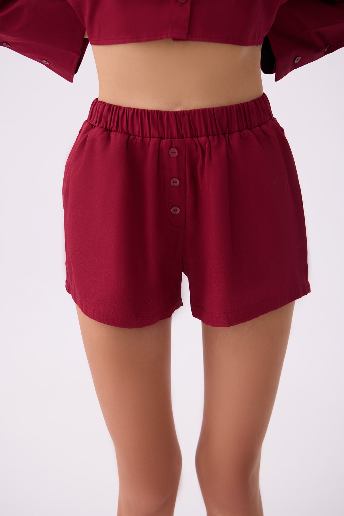 EASE SHORT BORDEAUX