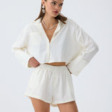 EASE SHORT ECRU
