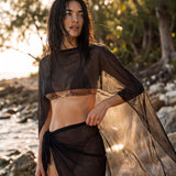 EVA PAREO SET BLACK