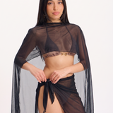 EVA PAREO SET BLACK