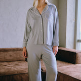 AMOUR HEART PYJAMAS SILVER