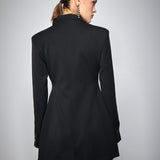 JACKET DRESS BLACK