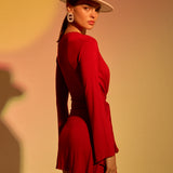MINI ERA DRESS RED