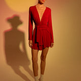 MINI ERA DRESS RED