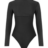 Liquide - Siyah North Bodysuit