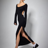 RAVEN DRESS BLACK