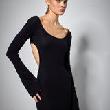 RAVEN DRESS BLACK