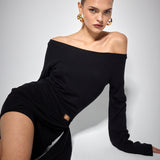 RIVIERA DRESS BLACK