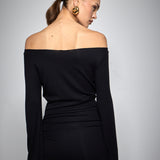 RIVIERA DRESS BLACK