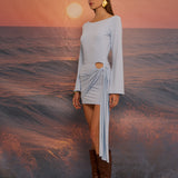 RIVIERA DRESS BLUE
